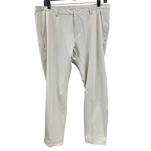 New All In Motion Mens 40 / 32 Water Repellant Reflective Khaki Athletic Pants